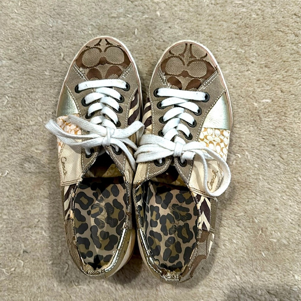 Coach Tonya Patchwork Sneakers